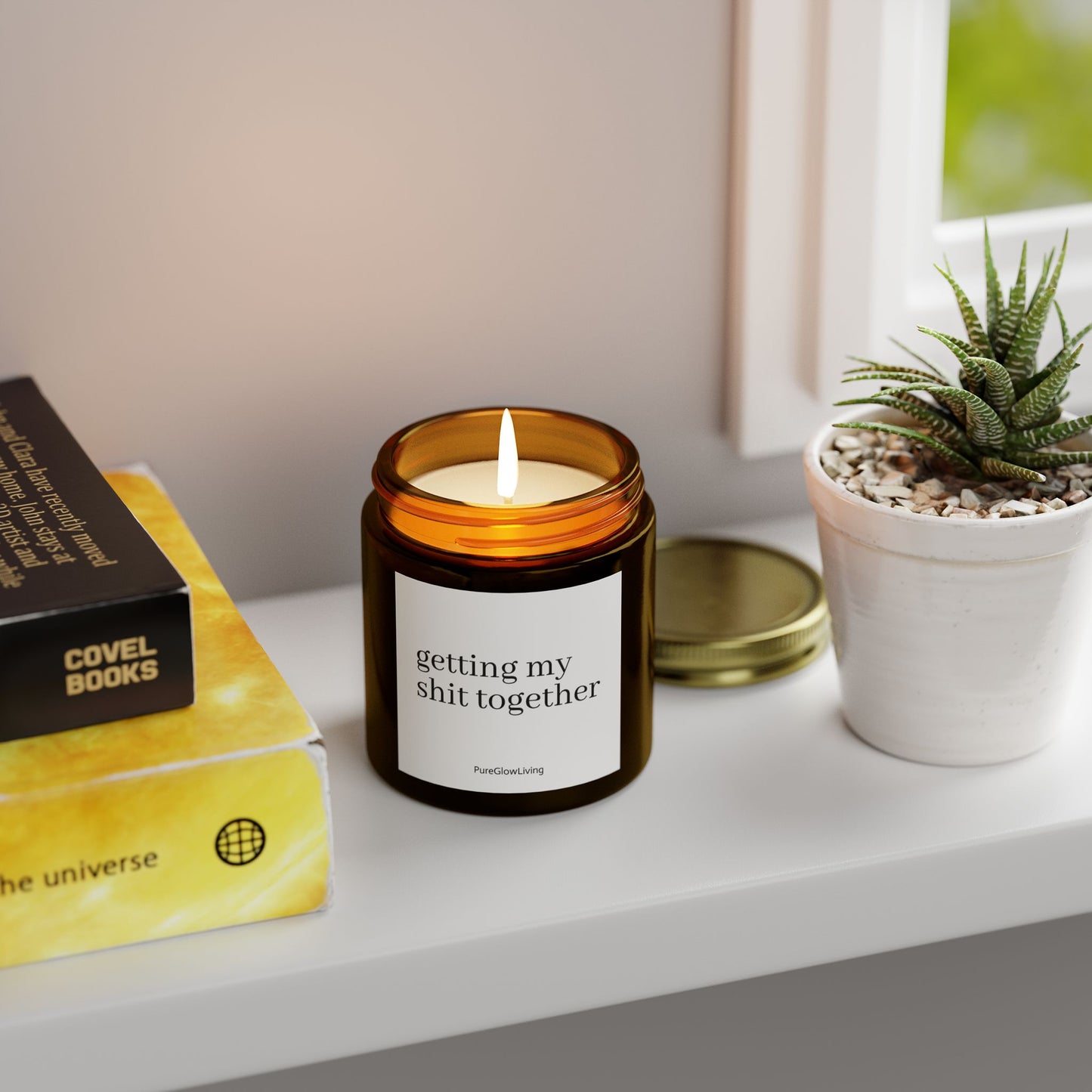 'Getting My Shit Together' Candle