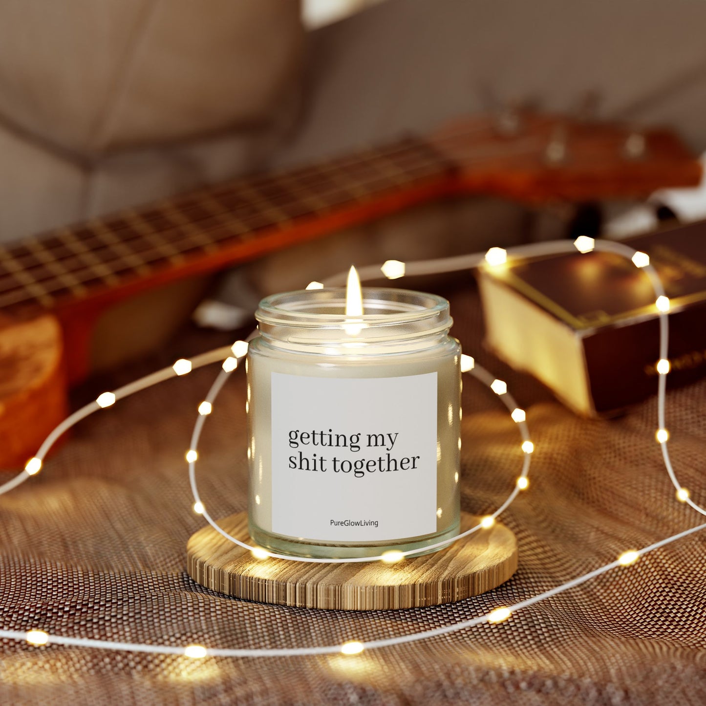 'Getting My Shit Together' Candle