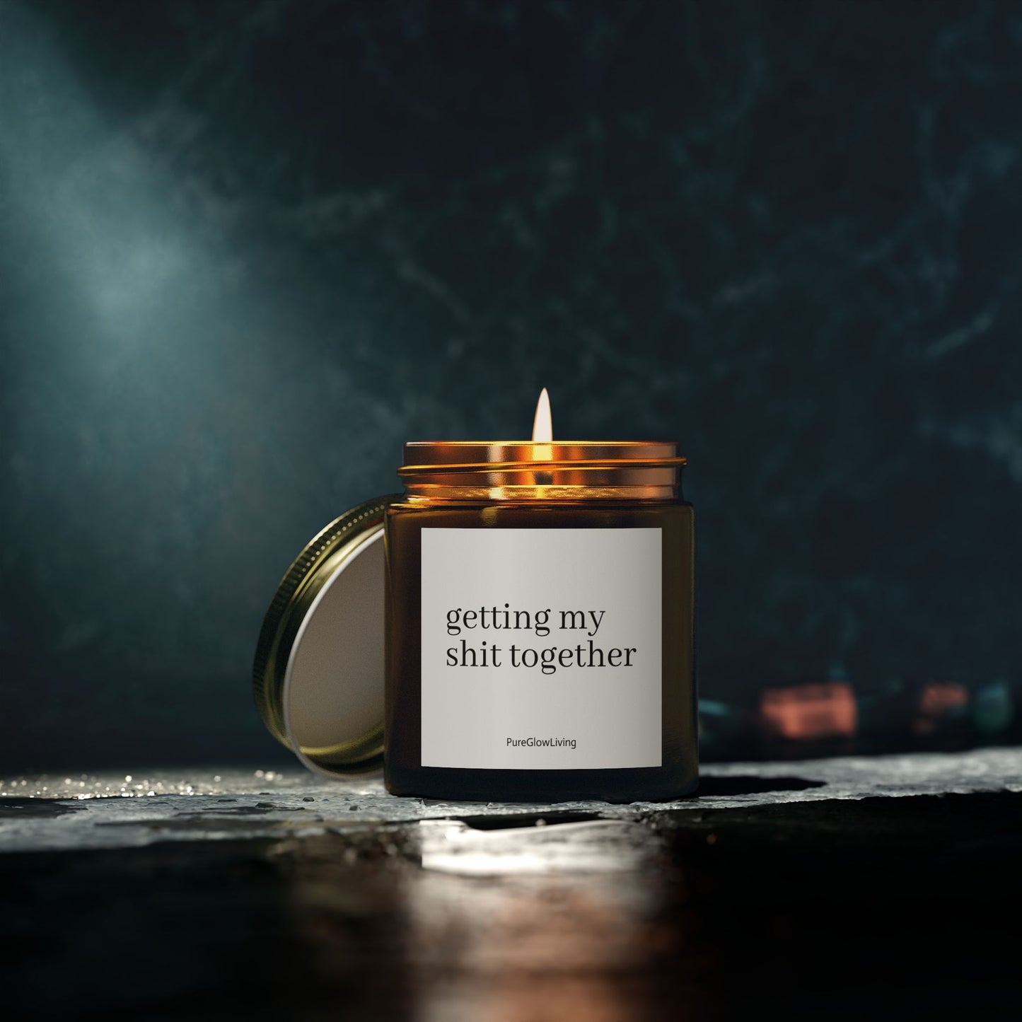 'Getting My Shit Together' Candle