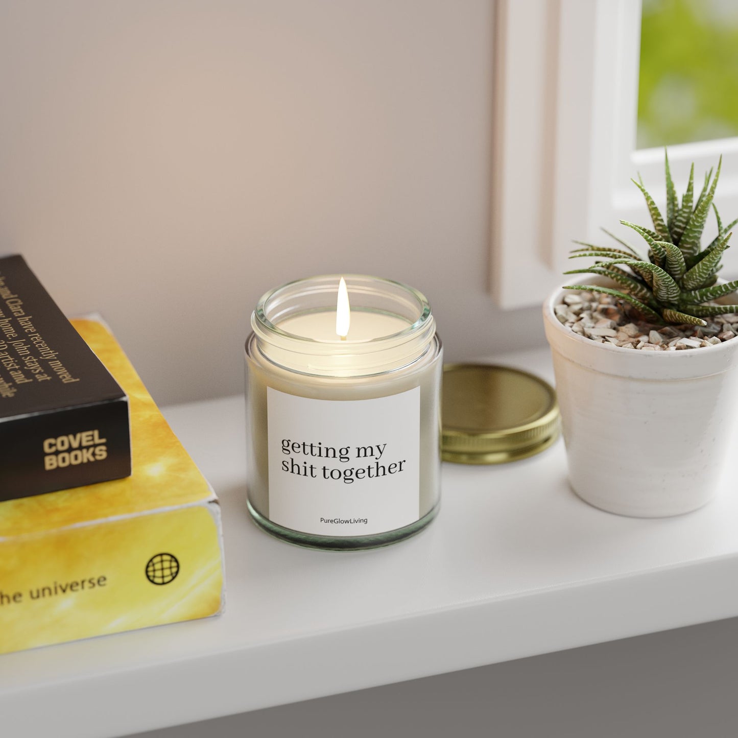 'Getting My Shit Together' Candle