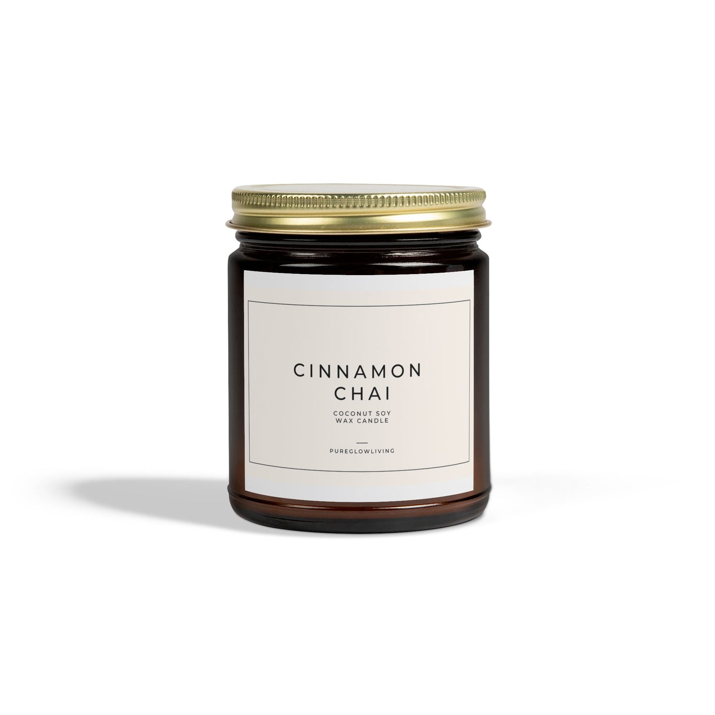 Scented Candle, Cinnamon Chai (Coconut Apricot Wax)