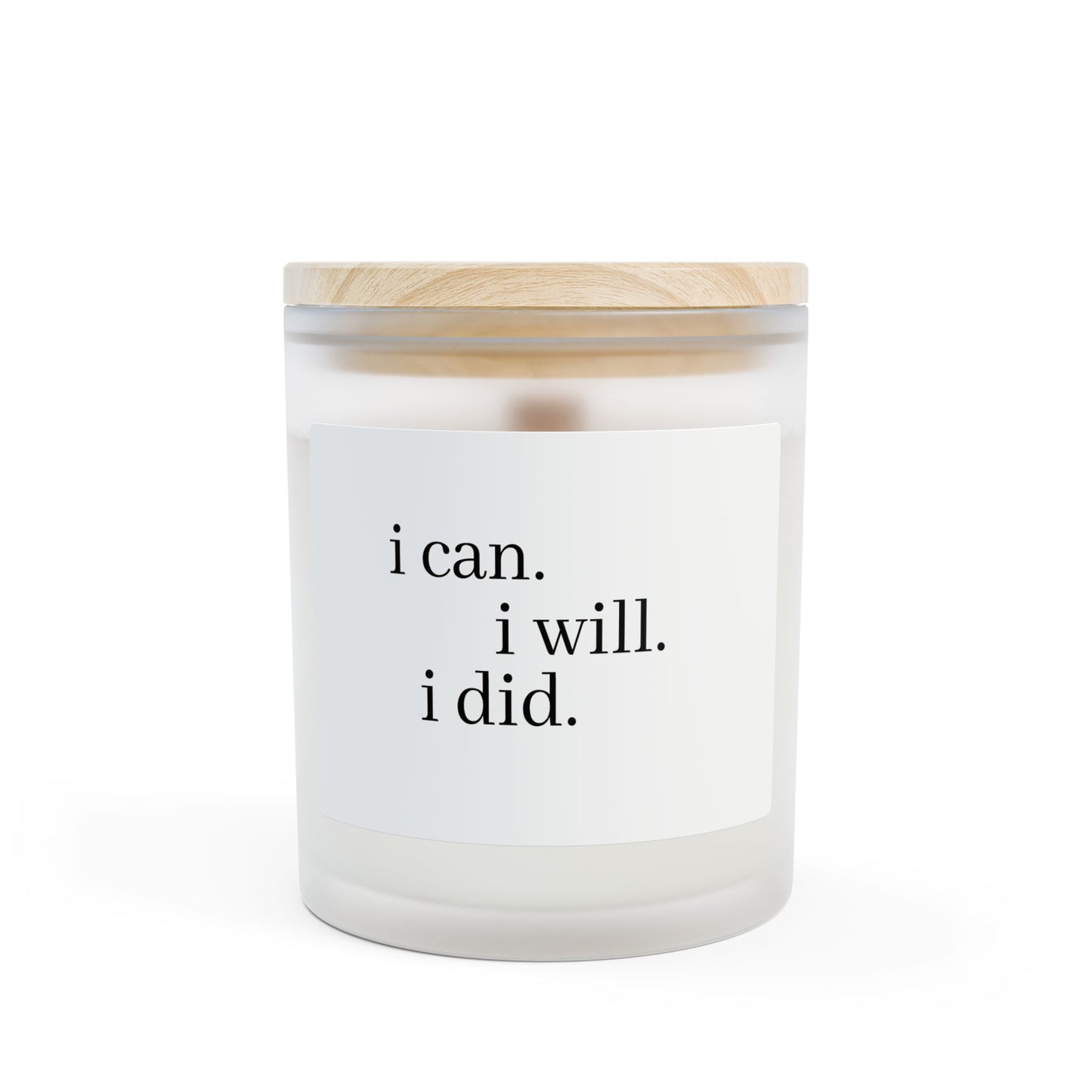 Candle Scented Coconut Apricot Wax - I can I will I did