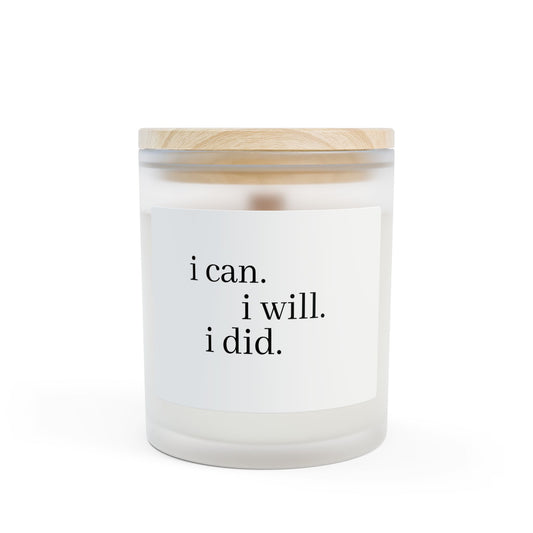 Candle Scented Coconut Apricot Wax - I can I will I did