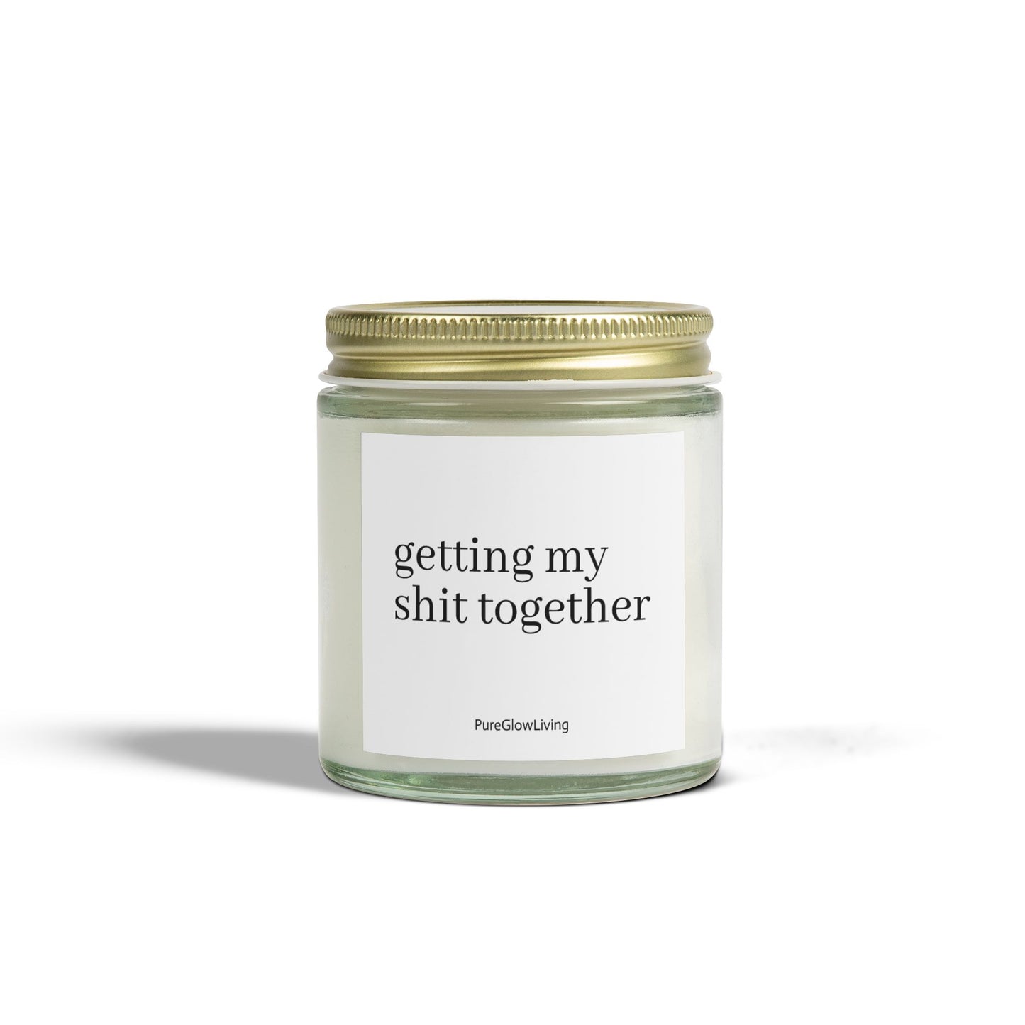 'Getting My Shit Together' Candle