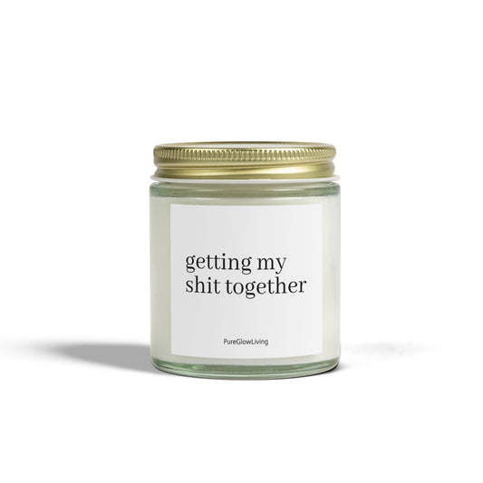 'Getting My Shit Together' Candle