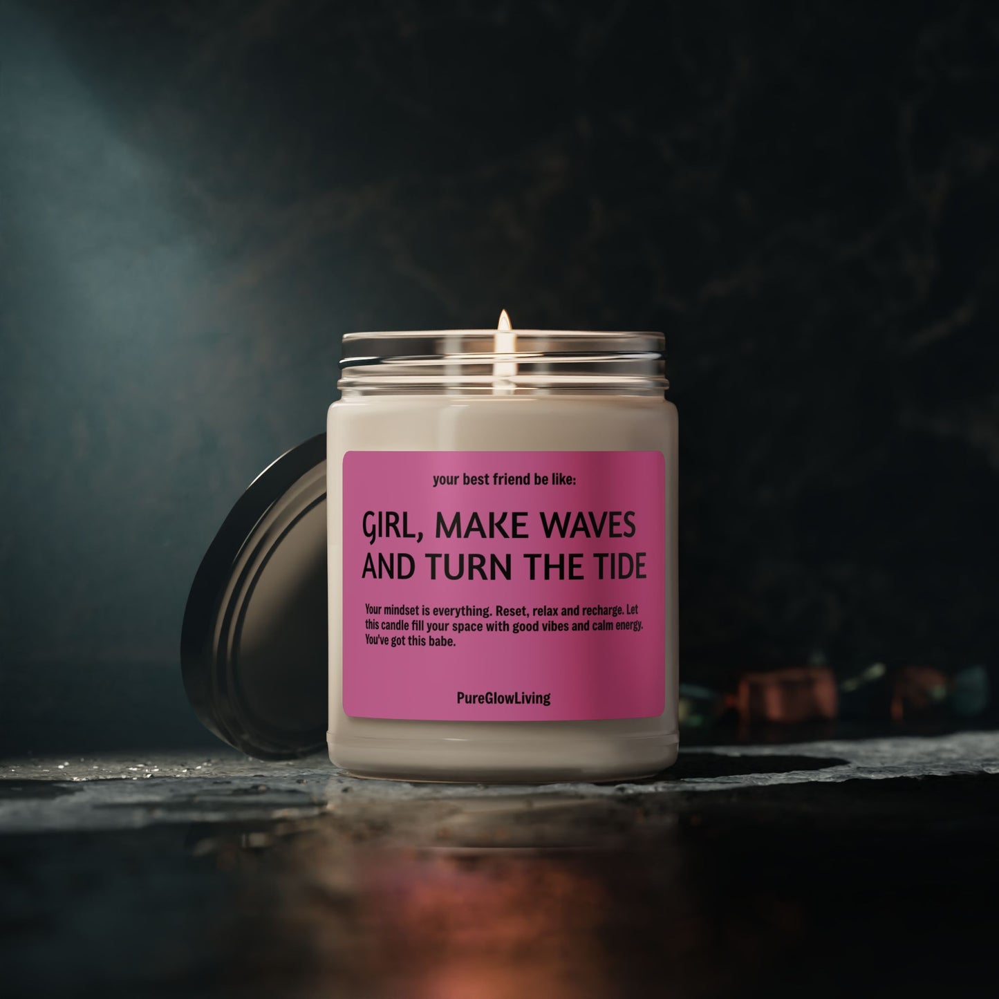 Make Waves and Turn the Tide Scented Candle