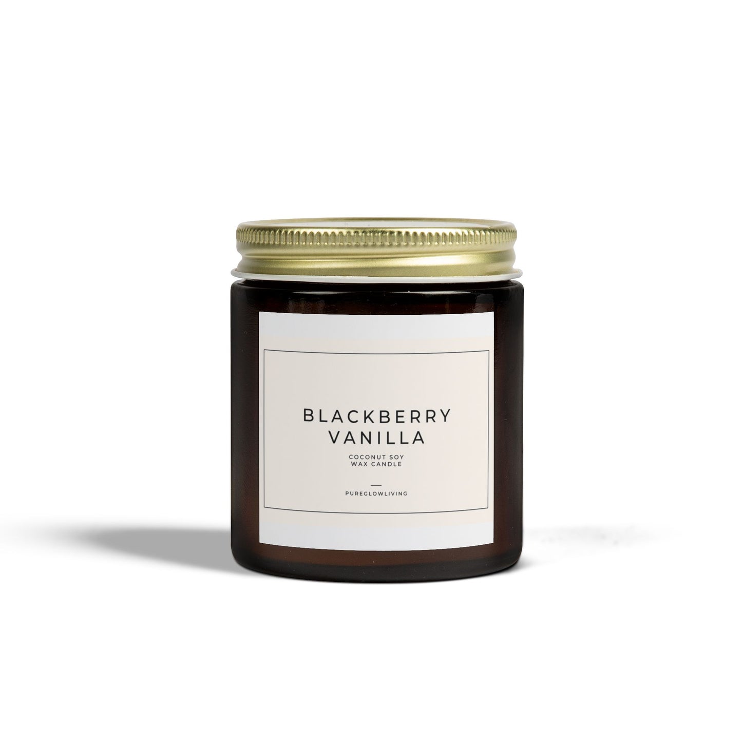 Scented Candle, Blackberry Vanilla, Coconut Apricot Wax