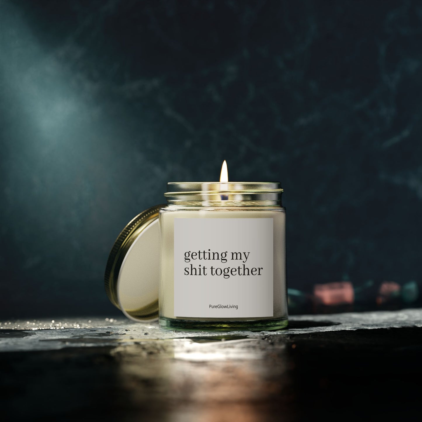 'Getting My Shit Together' Candle