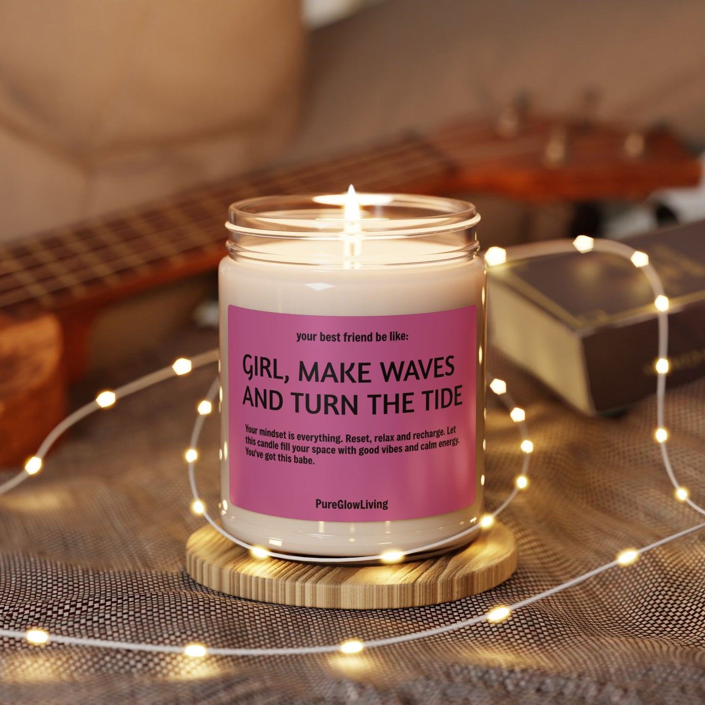 Make Waves and Turn the Tide Scented Candle