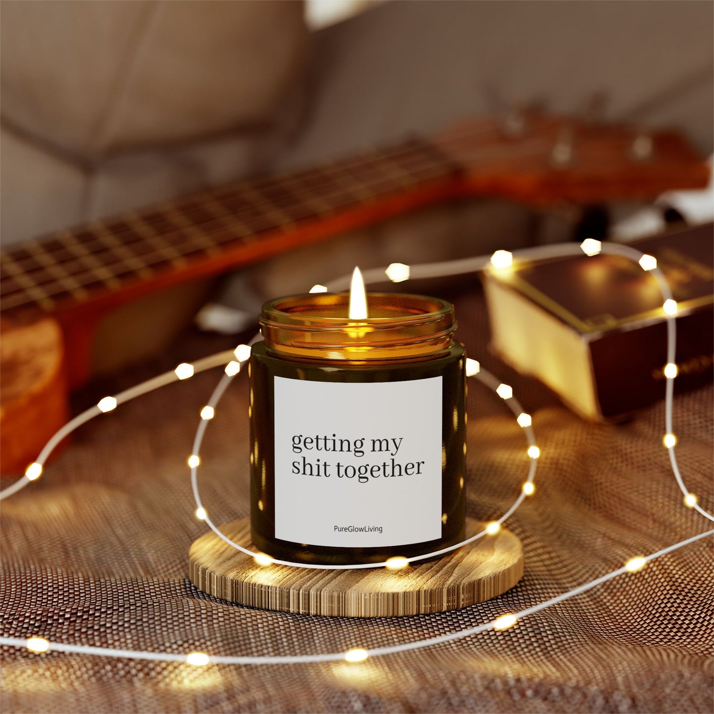 'Getting My Shit Together' Candle